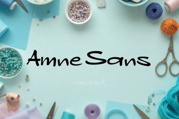 Amne Sans Font: Adding Hand-Drawn Charm to Brand Identity