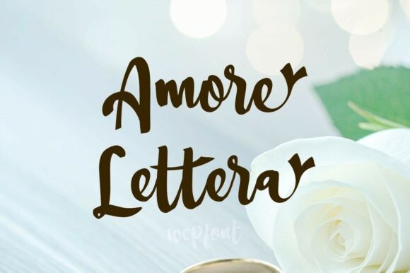 Amore Lettera Font: An Editorial Design Review