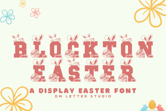 Blockton Easter Font Review for Web Design