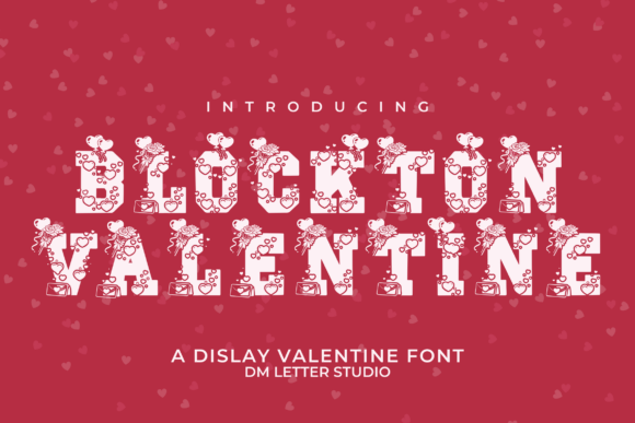 Blockton Valentine Font for Bold Web Design