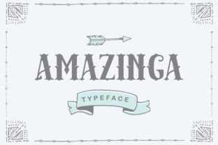 Bring Charm to Your Creations with Amazinga Font