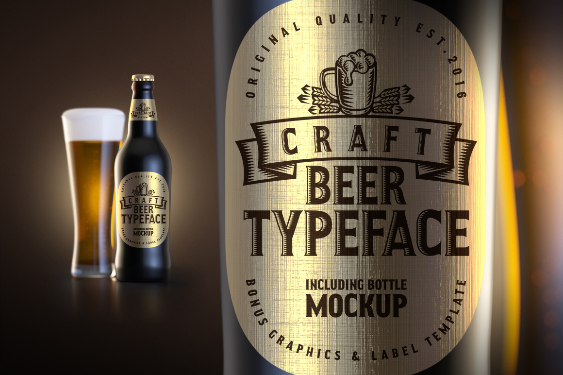 Bring Charm to Your Handmade Creations with Craft Beer Font