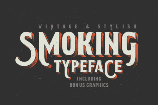 Bring Your Creations to Life with Smoking Typeface