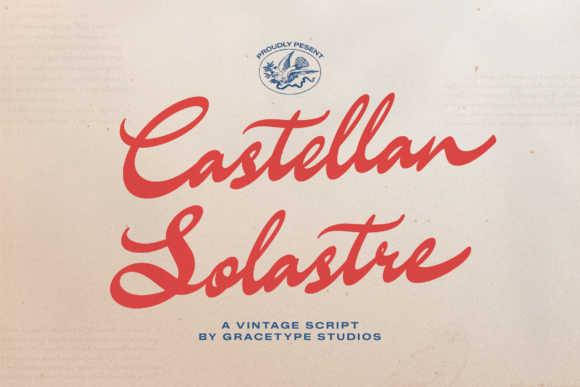 Castellan Solastre Font for Handmade Labels