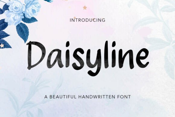 Daisyline Font: Authentic Script for Editorial Design