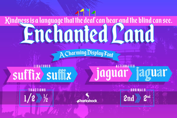Enchanted Land: A Charming Font for Your Brand