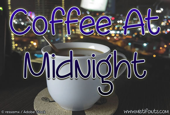 Enhance Your Brand with Coffee at Midnight Font