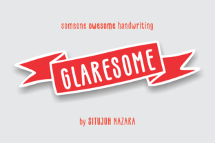 Glaresome: A Versatile Display Font for Modern Web Design