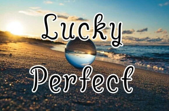 Lucky Perfect Font: Elegant Script for Web Design