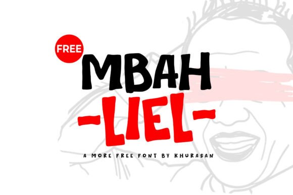 Mbah Liel Font: Bold Branding for Small Business