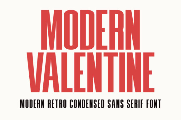 Modern Valentine Font Review: Retro-Chic for Brand Identity