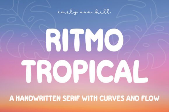 Ritmo Tropical Font: Warmth for Editorial Design