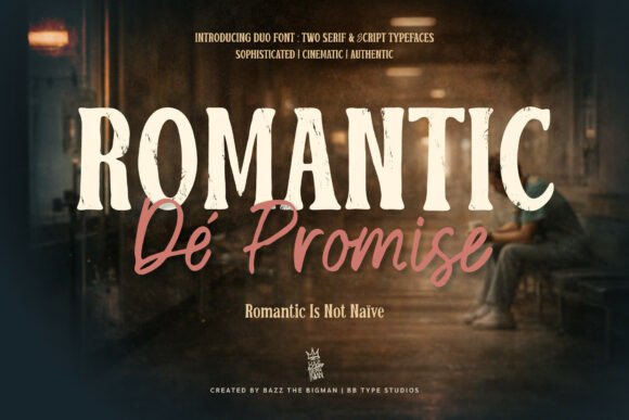 Romantic Dé Promise Duo Font for Elegant Branding