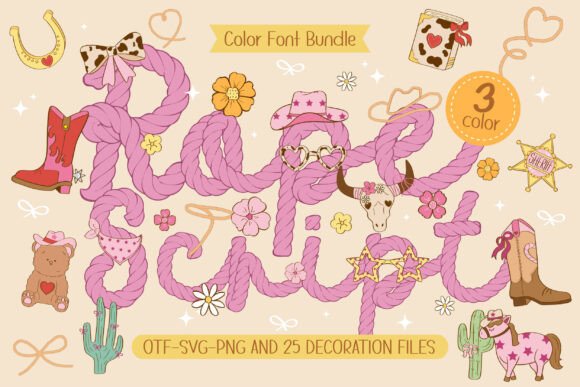 Rope Script Font: Adding Western Charm to Editorial Design