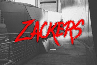Transform Your Brand with Zackers: A Bold Display Font