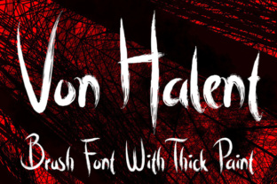 Von Halent: A Bold and Stylish Font for Creative Projects
