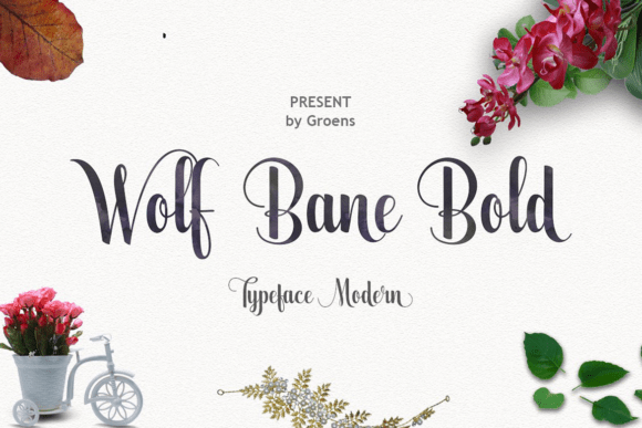 Wolfs Bane Bold Font for Editorial Design